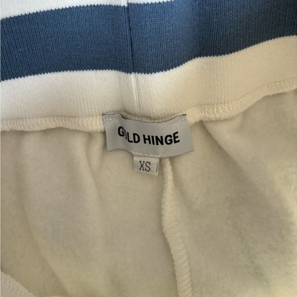 Gold Hinge Country Club Wide Band Sweat Shorts Size XS - Picture 14 of 16